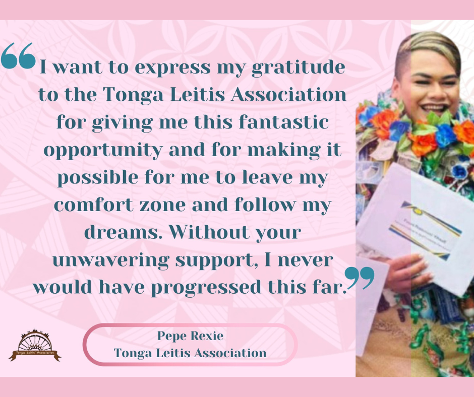 Tonga Leitis Association - Scholarships